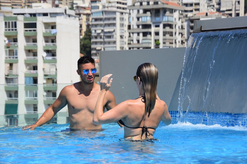 A day by the pool-Le View Rooftop